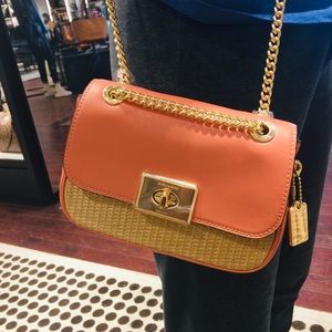 Coach Straw Crossbody